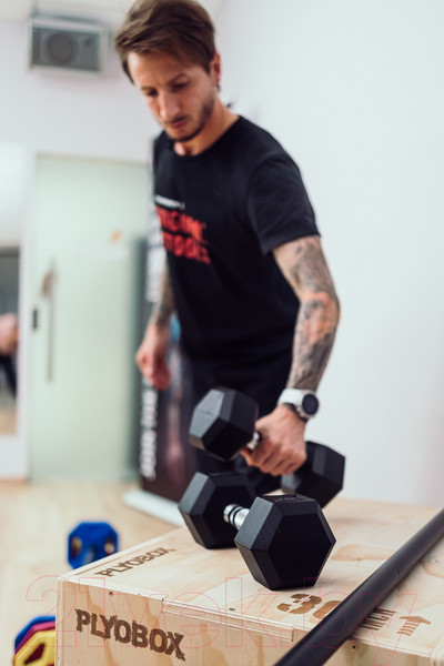 Изображение товара Гантель Original FitTools FT-HEX-27.5