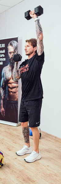 Изображение товара Гантель Original FitTools FT-HEX-27.5