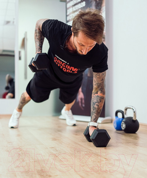 Изображение товара Гантель Original FitTools FT-HEX-27.5