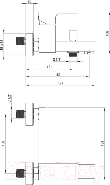 Изображение товара Смеситель Deante BBZ N10M
