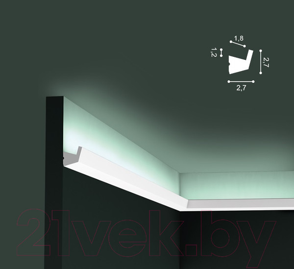 Изображение товара Плинтус потолочный Orac Decor CX189
