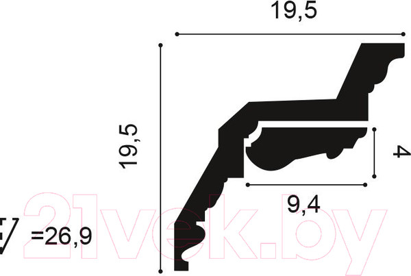 Изображение товара Декоративный элемент Orac Decor Кронштейн C307A