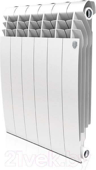 Изображение товара Радиатор биметаллический Royal Thermo BiLiner 500 Bianco Traffico (6 секций)