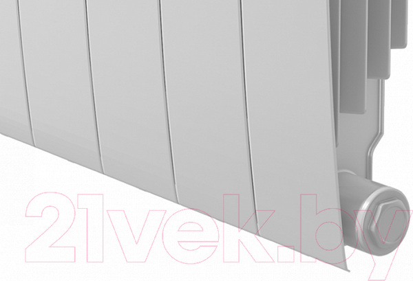 Изображение товара Радиатор биметаллический Royal Thermo BiLiner 500 Bianco Traffico (6 секций)