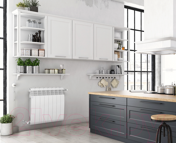 Изображение товара Радиатор биметаллический Royal Thermo BiLiner 500 Bianco Traffico (10 секций)