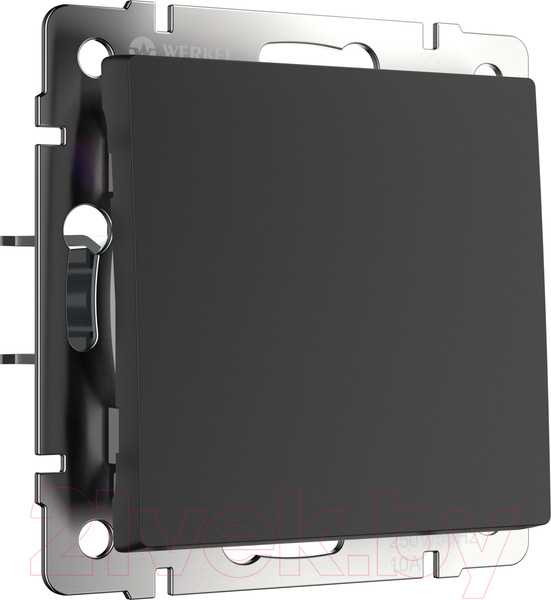 Изображение товара Выключатель Werkel W1113008 / a051611 (черный матовый)