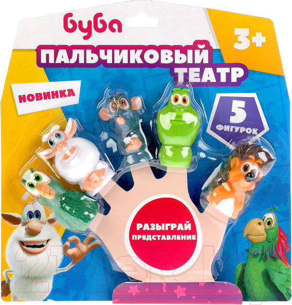 Изображение товара Набор пальчиковых кукол Капитошка LX-PT-BB