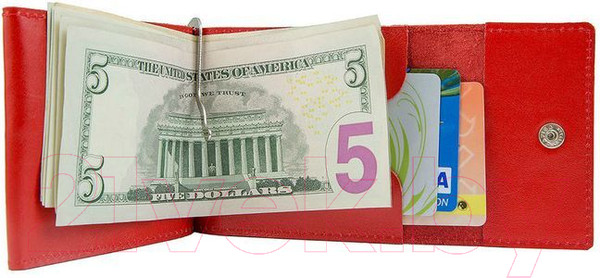 Изображение товара Зажим для денег Ezcase City One / C17.0 (красный)