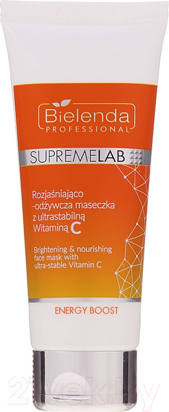 Изображение товара Маска для лица кремовая Bielenda Professional Supremelab Energy Boost Питательная со стабильн. витамином C (70мл)