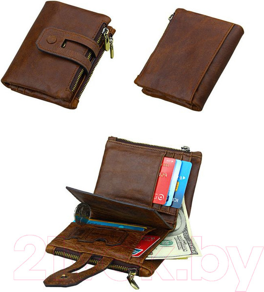 Изображение товара Портмоне Ezcase Koloss Heraclius K2.4 (коричневый)