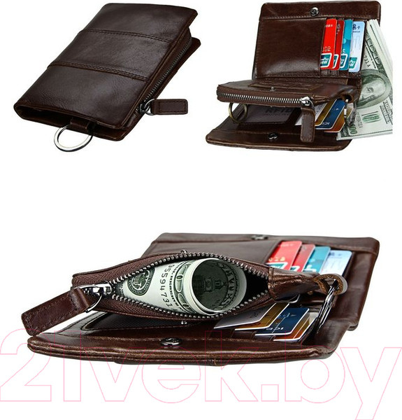 Изображение товара Портмоне Ezcase Koloss Achilles K2.6 (коричневый)