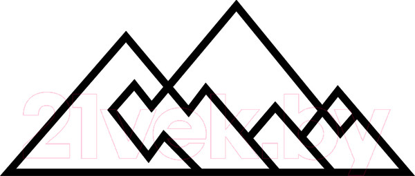 Изображение товара Декор настенный Arthata Горные пики 95x40-B / 035-1 (черный)