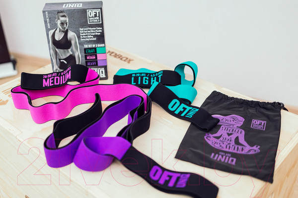 Изображение товара Набор эспандеров Original FitTools FT-UNIQ (3шт)