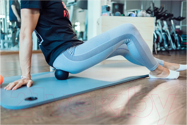 Изображение товара Массажный мяч Original FitTools FT-MARS-BLACK (одинарный, черный)