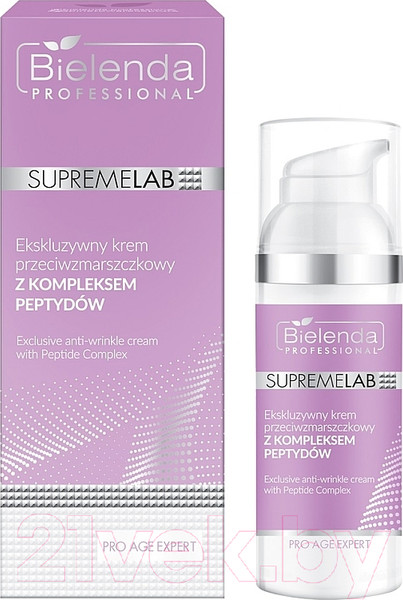 Изображение товара Крем для лица Bielenda Professional Supremelab Pro Age Expert с пептидным комплексом (50мл)