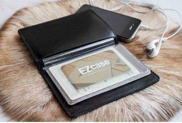 Изображение товара Обложка для автодокументов Ezcase City C14 (черный)