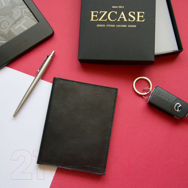 Изображение товара Обложка для автодокументов Ezcase City C13 (черный)