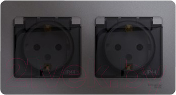 Изображение товара Розетка Systeme (Schneider) Electric Glossa GSL001347