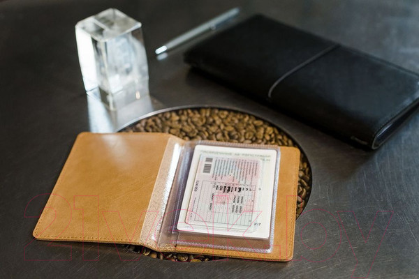 Изображение товара Обложка для автодокументов Ezcase City C14 (песочный)