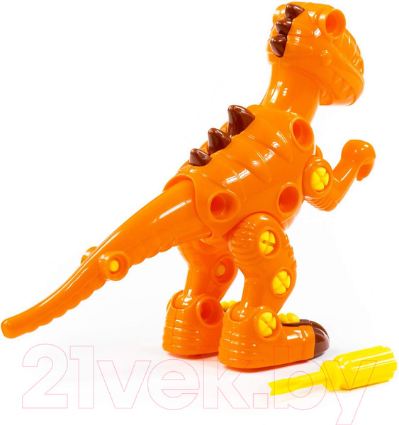 Изображение товара Игрушка-конструктор Полесье Тираннозавр / 77158 (40эл)