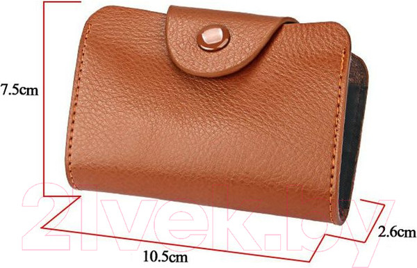 Изображение товара Визитница Ezcase Koloss Lambre / K9.1 (коричневый)