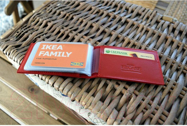 Изображение товара Визитница Ezcase City Mini / С.6.0 (красный)