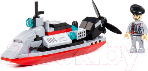 Изображение товара Конструктор Полесье Классик Армия-3.5 / 83104 (94эл)