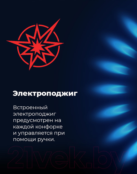 Изображение товара Газовая варочная панель Maunfeld EGHS.32.6CS/G