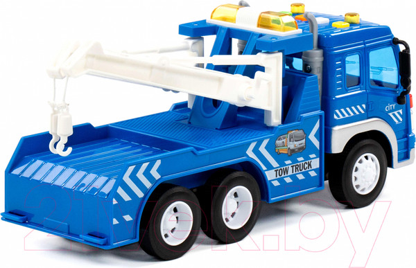 Изображение товара Эвакуатор игрушечный Полесье Сити / 86525 (инерционный, синий)