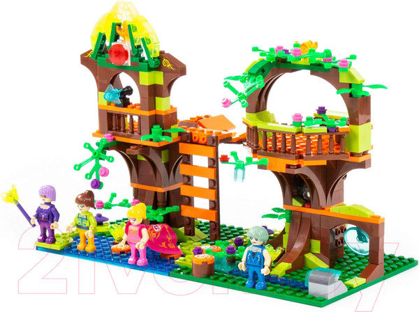 Изображение товара Конструктор Полесье Классик. Сказочный мир-1 / 82039 (444эл)