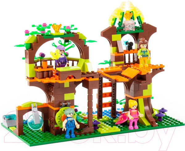 Изображение товара Конструктор Полесье Классик. Сказочный мир-1 / 82039 (444эл)