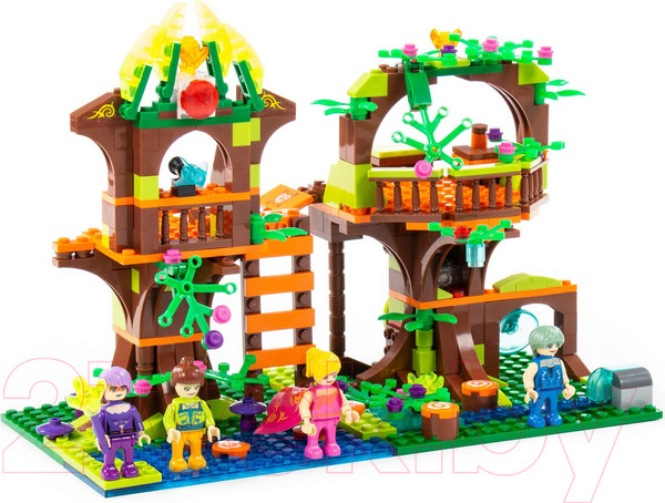 Изображение товара Конструктор Полесье Классик. Сказочный мир-1 / 82039 (444эл)