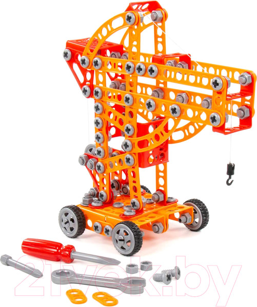 Изображение товара Конструктор Полесье Изобретатель / 86648 (235эл)