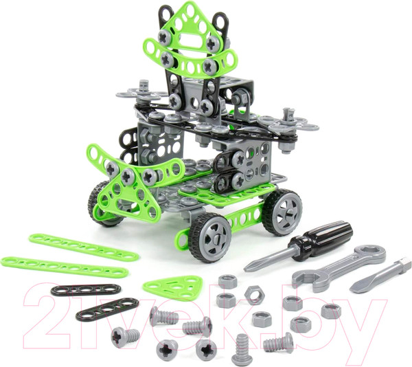 Изображение товара Конструктор Полесье Изобретатель / 86655 (182эл)