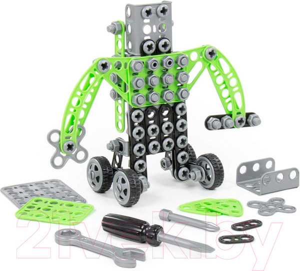 Изображение товара Конструктор Полесье Изобретатель / 86655 (182эл)