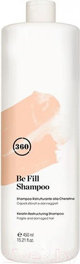 Изображение товара Шампунь для волос Kaaral 360 с кератином Be Fill (450мл)