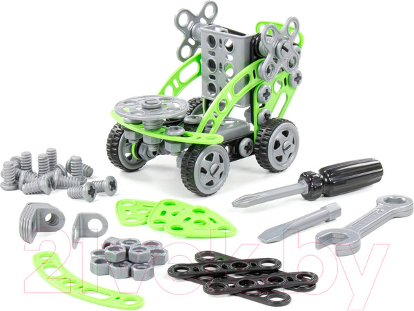 Изображение товара Конструктор Полесье Изобретатель / 86662 (159эл)