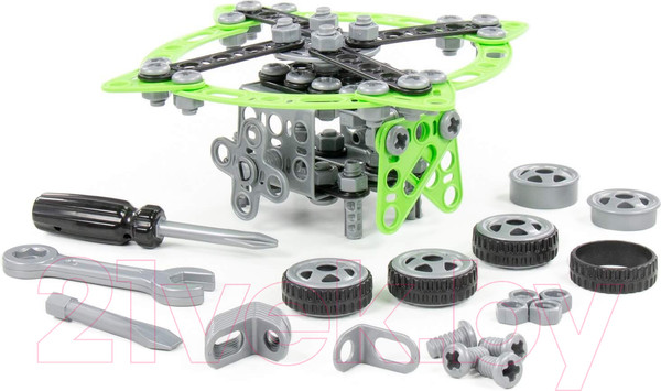 Изображение товара Конструктор Полесье Изобретатель / 86662 (159эл)