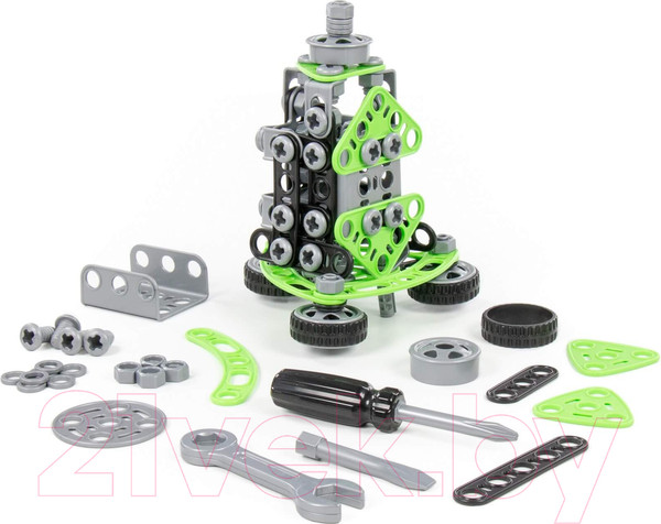 Изображение товара Конструктор Полесье Изобретатель / 86662 (159эл)