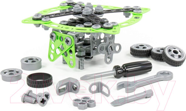 Изображение товара Конструктор Полесье Изобретатель / 86662 (159эл)