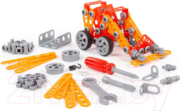 Изображение товара Конструктор Полесье Изобретатель / 86679 (160эл)