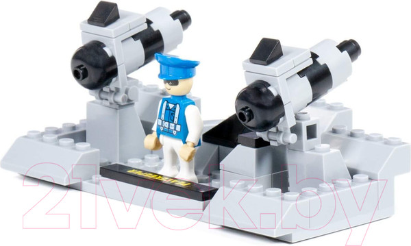 Изображение товара Конструктор Полесье Классик Армия-1.7 / 81247 (102эл)