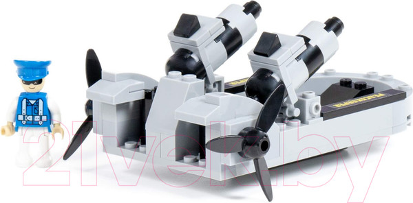 Изображение товара Конструктор Полесье Классик Армия-1.7 / 81247 (102эл)