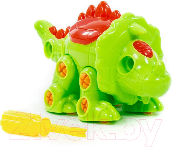Изображение товара Игрушка-конструктор Полесье Трицератопс / 76816 (32эл)