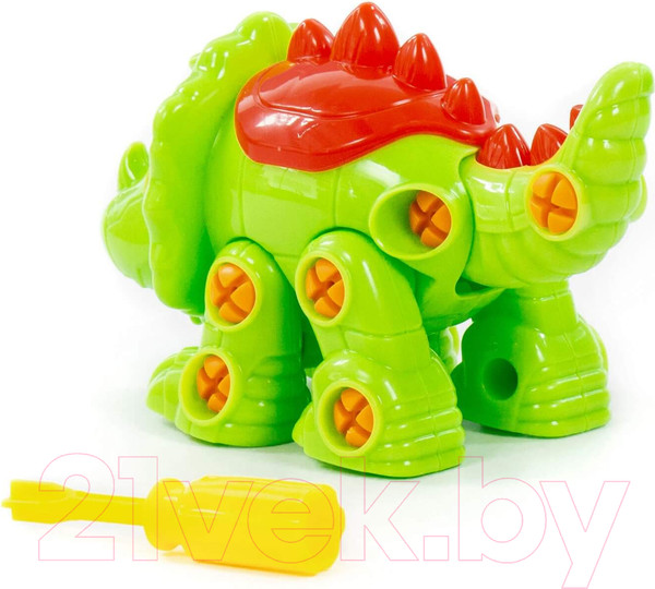 Изображение товара Игрушка-конструктор Полесье Трицератопс / 76816 (32эл)