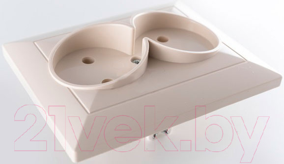 Изображение товара Розетка TIMEX Opal OPBE-GPT5-RA (бежевый)