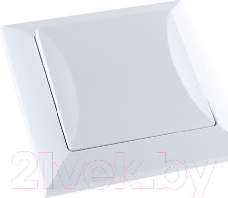 Изображение товара Выключатель TIMEX Opal OPBL-WP1-S (белый)