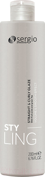 Изображение товара Гель для укладки волос Sergio Professional Для выпрямления и локонов (200мл)