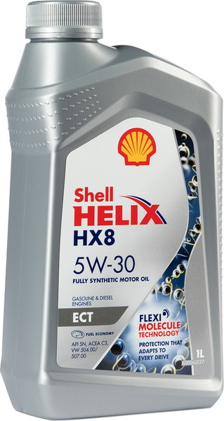 Изображение товара Моторное масло Shell Helix HX8 ECT 5W30 (1л)
