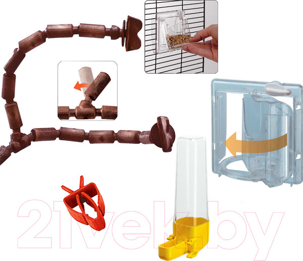 Изображение товара Клетка для птиц Ferplast Giuletta 6 / 52067217